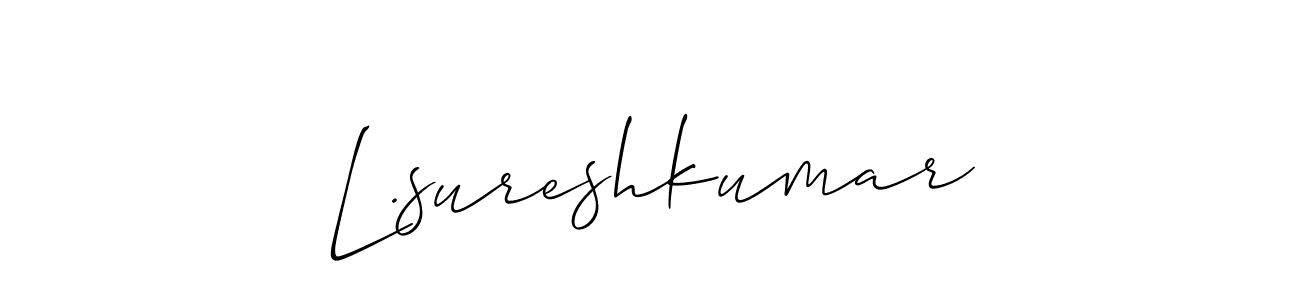 Here are the top 10 professional signature styles for the name L.sureshkumar. These are the best autograph styles you can use for your name. L.sureshkumar signature style 2 images and pictures png