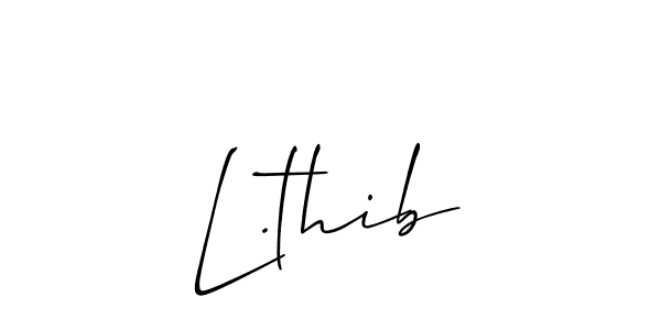 Here are the top 10 professional signature styles for the name L.thib. These are the best autograph styles you can use for your name. L.thib signature style 2 images and pictures png