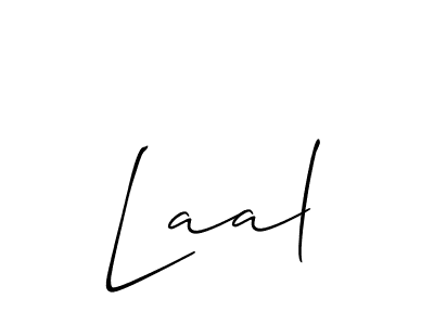 You should practise on your own different ways (Allison_Script) to write your name (Laal) in signature. don't let someone else do it for you. Laal signature style 2 images and pictures png