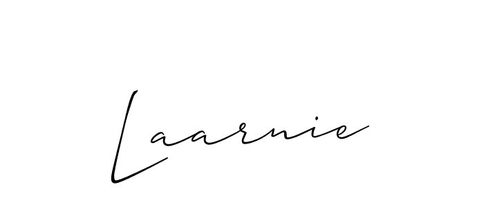 Best and Professional Signature Style for Laarnie. Allison_Script Best Signature Style Collection. Laarnie signature style 2 images and pictures png