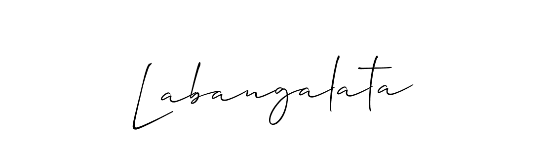 It looks lik you need a new signature style for name Labangalata. Design unique handwritten (Allison_Script) signature with our free signature maker in just a few clicks. Labangalata signature style 2 images and pictures png