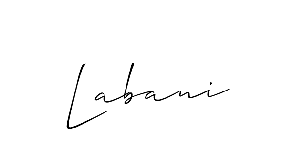 Make a beautiful signature design for name Labani. Use this online signature maker to create a handwritten signature for free. Labani signature style 2 images and pictures png