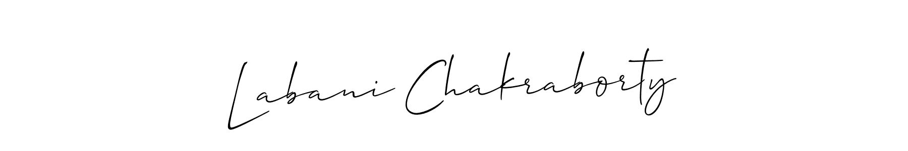 Make a beautiful signature design for name Labani Chakraborty. Use this online signature maker to create a handwritten signature for free. Labani Chakraborty signature style 2 images and pictures png