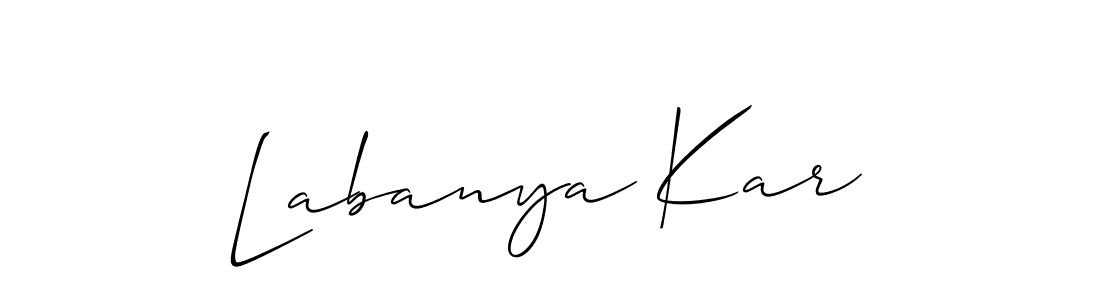 You can use this online signature creator to create a handwritten signature for the name Labanya Kar. This is the best online autograph maker. Labanya Kar signature style 2 images and pictures png