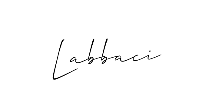 Labbaci stylish signature style. Best Handwritten Sign (Allison_Script) for my name. Handwritten Signature Collection Ideas for my name Labbaci. Labbaci signature style 2 images and pictures png
