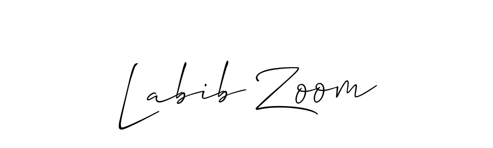 Check out images of Autograph of Labib Zoom name. Actor Labib Zoom Signature Style. Allison_Script is a professional sign style online. Labib Zoom signature style 2 images and pictures png