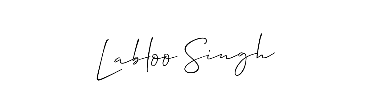 It looks lik you need a new signature style for name Labloo Singh. Design unique handwritten (Allison_Script) signature with our free signature maker in just a few clicks. Labloo Singh signature style 2 images and pictures png