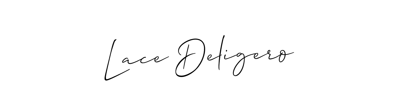 This is the best signature style for the Lace Deligero name. Also you like these signature font (Allison_Script). Mix name signature. Lace Deligero signature style 2 images and pictures png