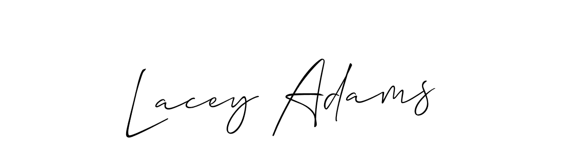 Best and Professional Signature Style for Lacey Adams. Allison_Script Best Signature Style Collection. Lacey Adams signature style 2 images and pictures png
