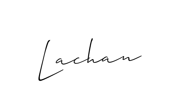 Similarly Allison_Script is the best handwritten signature design. Signature creator online .You can use it as an online autograph creator for name Lachan. Lachan signature style 2 images and pictures png