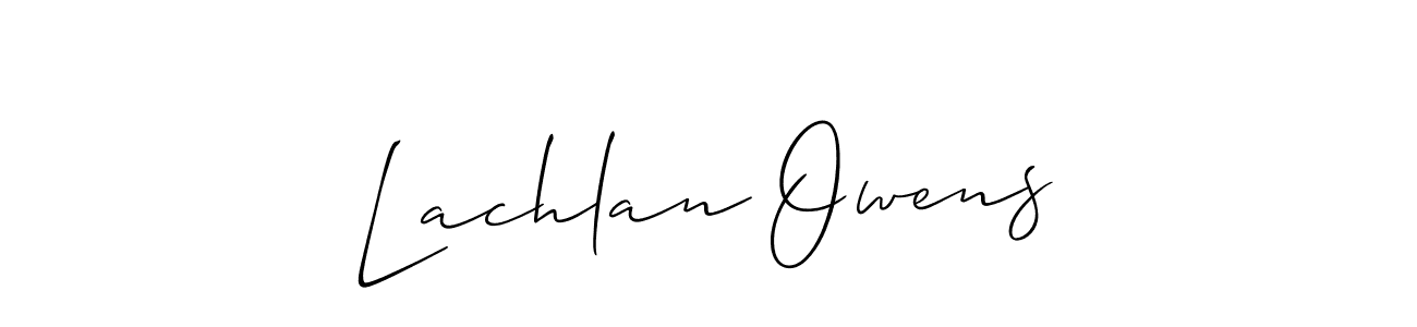 Here are the top 10 professional signature styles for the name Lachlan Owens. These are the best autograph styles you can use for your name. Lachlan Owens signature style 2 images and pictures png
