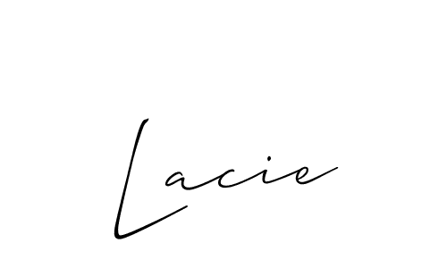 Allison_Script is a professional signature style that is perfect for those who want to add a touch of class to their signature. It is also a great choice for those who want to make their signature more unique. Get Lacie name to fancy signature for free. Lacie signature style 2 images and pictures png