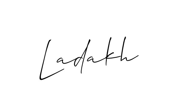 Ladakh stylish signature style. Best Handwritten Sign (Allison_Script) for my name. Handwritten Signature Collection Ideas for my name Ladakh. Ladakh signature style 2 images and pictures png