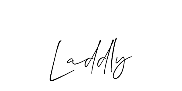Check out images of Autograph of Laddly name. Actor Laddly Signature Style. Allison_Script is a professional sign style online. Laddly signature style 2 images and pictures png