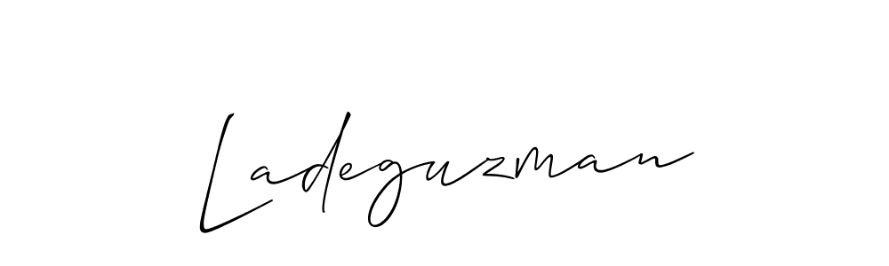 Here are the top 10 professional signature styles for the name Ladeguzman. These are the best autograph styles you can use for your name. Ladeguzman signature style 2 images and pictures png