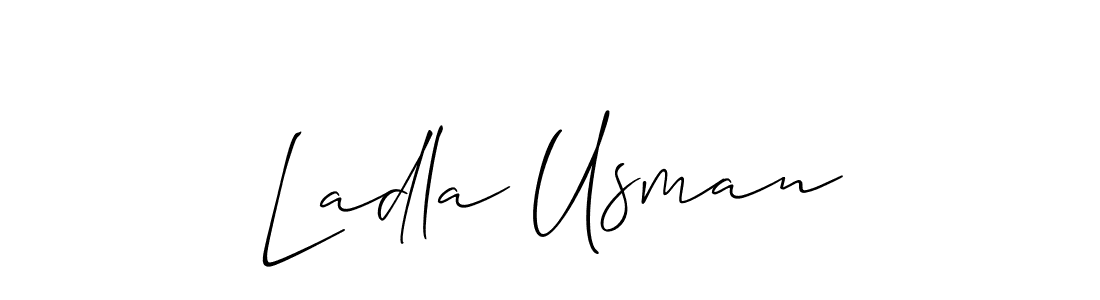 See photos of Ladla Usman official signature by Spectra . Check more albums & portfolios. Read reviews & check more about Allison_Script font. Ladla Usman signature style 2 images and pictures png