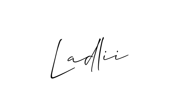 See photos of Ladlii official signature by Spectra . Check more albums & portfolios. Read reviews & check more about Allison_Script font. Ladlii signature style 2 images and pictures png