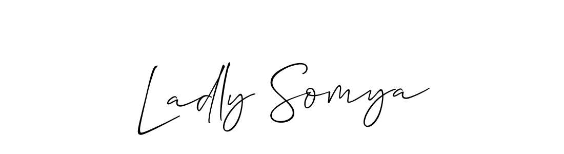 See photos of Ladly Somya official signature by Spectra . Check more albums & portfolios. Read reviews & check more about Allison_Script font. Ladly Somya signature style 2 images and pictures png