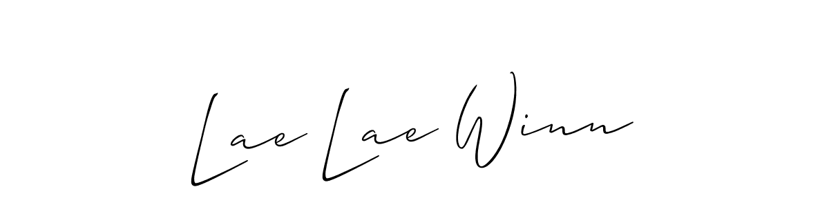 Once you've used our free online signature maker to create your best signature Allison_Script style, it's time to enjoy all of the benefits that Lae Lae Winn name signing documents. Lae Lae Winn signature style 2 images and pictures png