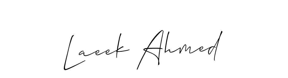 See photos of Laeek Ahmed official signature by Spectra . Check more albums & portfolios. Read reviews & check more about Allison_Script font. Laeek Ahmed signature style 2 images and pictures png