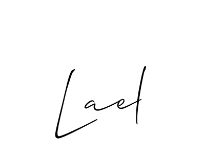 Make a beautiful signature design for name Lael. Use this online signature maker to create a handwritten signature for free. Lael signature style 2 images and pictures png