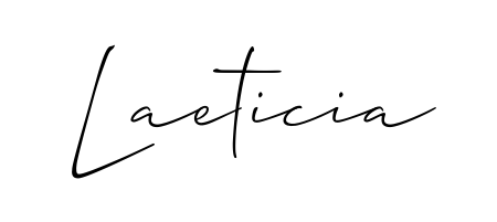 Laeticia stylish signature style. Best Handwritten Sign (Allison_Script) for my name. Handwritten Signature Collection Ideas for my name Laeticia. Laeticia signature style 2 images and pictures png