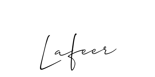 Also You can easily find your signature by using the search form. We will create Lafeer name handwritten signature images for you free of cost using Allison_Script sign style. Lafeer signature style 2 images and pictures png
