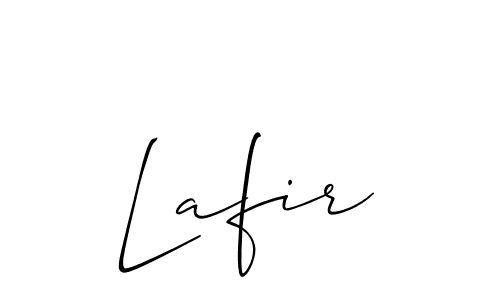 Lafir stylish signature style. Best Handwritten Sign (Allison_Script) for my name. Handwritten Signature Collection Ideas for my name Lafir. Lafir signature style 2 images and pictures png