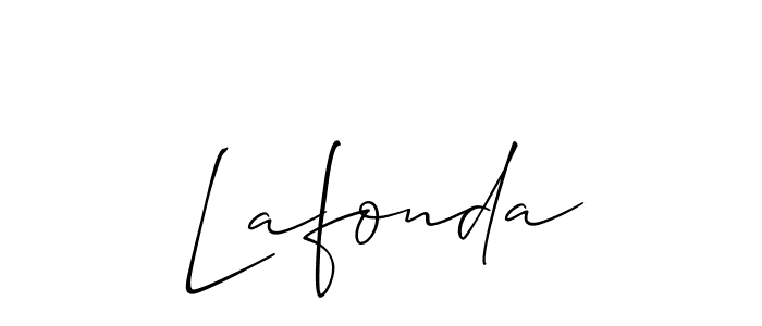 Once you've used our free online signature maker to create your best signature Allison_Script style, it's time to enjoy all of the benefits that Lafonda name signing documents. Lafonda signature style 2 images and pictures png