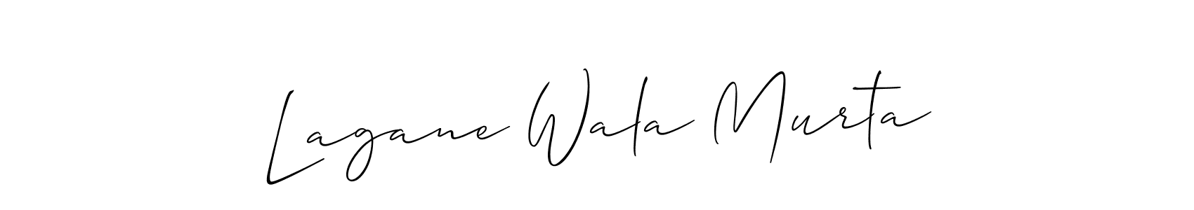 Check out images of Autograph of Lagane Wala Murta name. Actor Lagane Wala Murta Signature Style. Allison_Script is a professional sign style online. Lagane Wala Murta signature style 2 images and pictures png