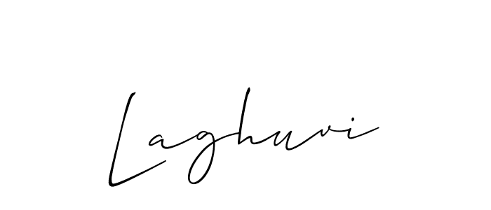 Also we have Laghuvi name is the best signature style. Create professional handwritten signature collection using Allison_Script autograph style. Laghuvi signature style 2 images and pictures png