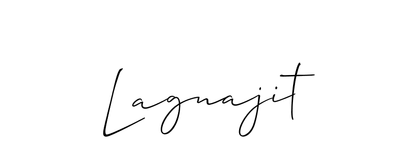 You can use this online signature creator to create a handwritten signature for the name Lagnajit. This is the best online autograph maker. Lagnajit signature style 2 images and pictures png