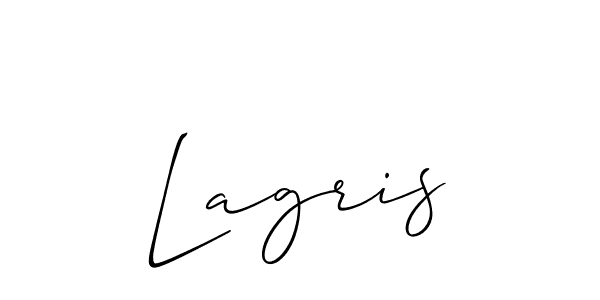 Once you've used our free online signature maker to create your best signature Allison_Script style, it's time to enjoy all of the benefits that Lagris name signing documents. Lagris signature style 2 images and pictures png