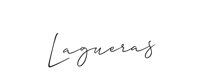 Make a short Lagueras signature style. Manage your documents anywhere anytime using Allison_Script. Create and add eSignatures, submit forms, share and send files easily. Lagueras signature style 2 images and pictures png