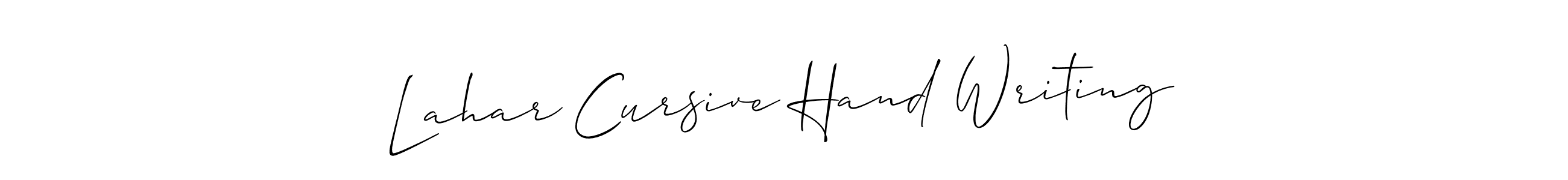 Once you've used our free online signature maker to create your best signature Allison_Script style, it's time to enjoy all of the benefits that Lahar Cursive Hand Writing name signing documents. Lahar Cursive Hand Writing signature style 2 images and pictures png