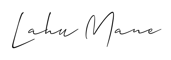 Upgrade your professional image with Lahu Mane signature created with Allison_Script font. Fast, free, and watermark-free download. Lahu Mane signature style 2 images and pictures png
