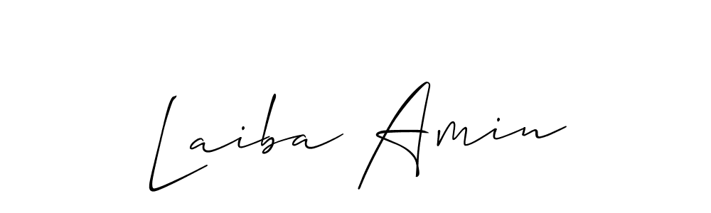 Once you've used our free online signature maker to create your best signature Allison_Script style, it's time to enjoy all of the benefits that Laiba Amin name signing documents. Laiba Amin signature style 2 images and pictures png