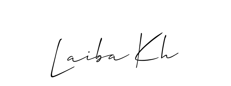 Once you've used our free online signature maker to create your best signature Allison_Script style, it's time to enjoy all of the benefits that Laiba Kh name signing documents. Laiba Kh signature style 2 images and pictures png