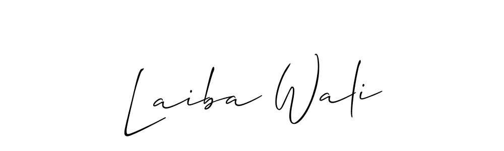 Once you've used our free online signature maker to create your best signature Allison_Script style, it's time to enjoy all of the benefits that Laiba Wali name signing documents. Laiba Wali signature style 2 images and pictures png
