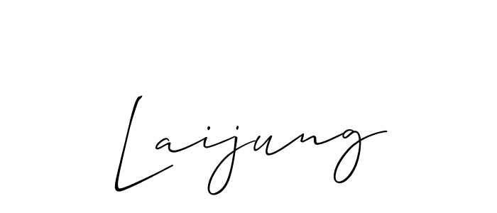 How to Draw Laijung signature style? Allison_Script is a latest design signature styles for name Laijung. Laijung signature style 2 images and pictures png