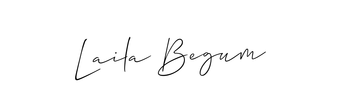 Also we have Laila Begum name is the best signature style. Create professional handwritten signature collection using Allison_Script autograph style. Laila Begum signature style 2 images and pictures png