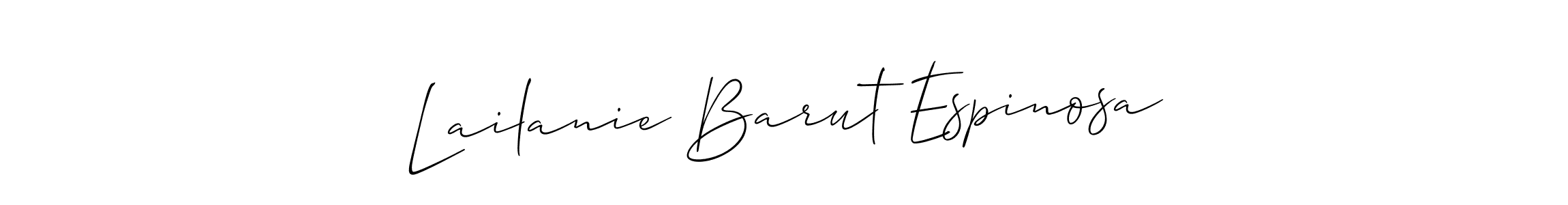 Best and Professional Signature Style for Lailanie Barut Espinosa. Allison_Script Best Signature Style Collection. Lailanie Barut Espinosa signature style 2 images and pictures png