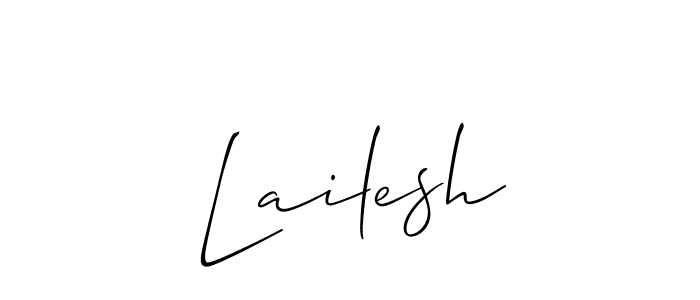 Once you've used our free online signature maker to create your best signature Allison_Script style, it's time to enjoy all of the benefits that Lailesh name signing documents. Lailesh signature style 2 images and pictures png