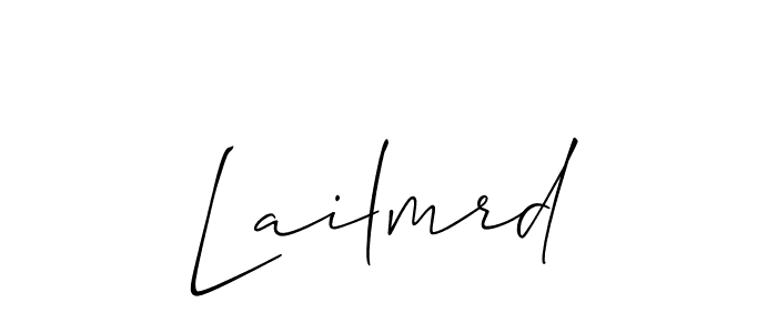 Also You can easily find your signature by using the search form. We will create Lailmrd name handwritten signature images for you free of cost using Allison_Script sign style. Lailmrd signature style 2 images and pictures png