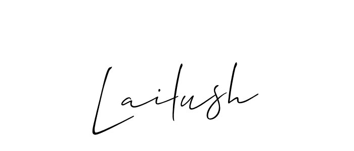 Similarly Allison_Script is the best handwritten signature design. Signature creator online .You can use it as an online autograph creator for name Lailush. Lailush signature style 2 images and pictures png