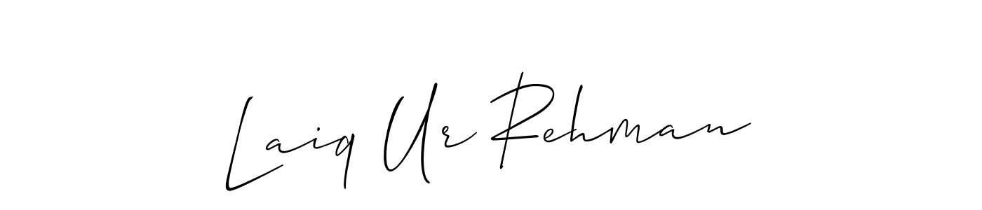 Once you've used our free online signature maker to create your best signature Allison_Script style, it's time to enjoy all of the benefits that Laiq Ur Rehman name signing documents. Laiq Ur Rehman signature style 2 images and pictures png