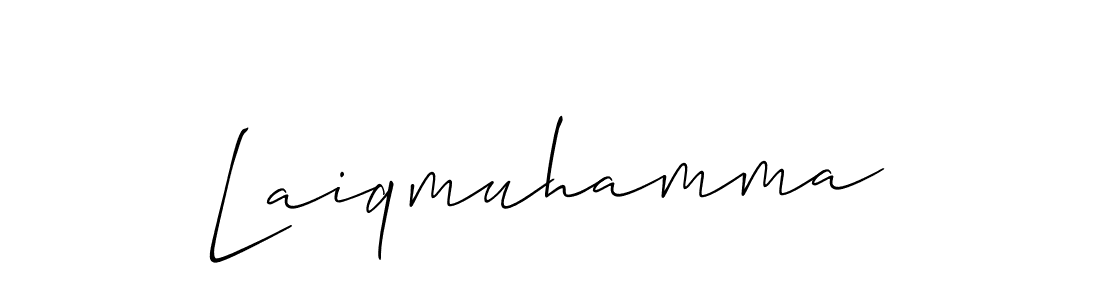 You can use this online signature creator to create a handwritten signature for the name Laiqmuhamma. This is the best online autograph maker. Laiqmuhamma signature style 2 images and pictures png