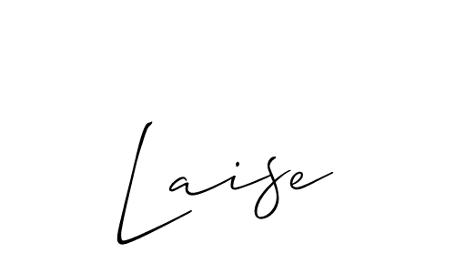 Make a short Laise signature style. Manage your documents anywhere anytime using Allison_Script. Create and add eSignatures, submit forms, share and send files easily. Laise signature style 2 images and pictures png