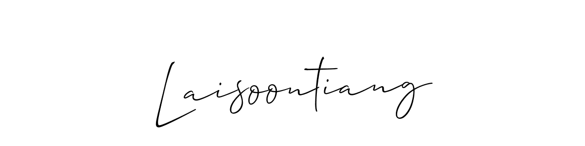 This is the best signature style for the Laisoontiang name. Also you like these signature font (Allison_Script). Mix name signature. Laisoontiang signature style 2 images and pictures png