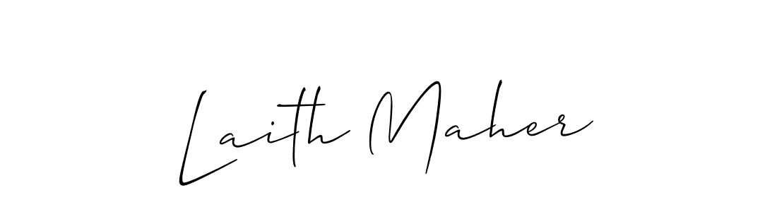 This is the best signature style for the Laith Maher name. Also you like these signature font (Allison_Script). Mix name signature. Laith Maher signature style 2 images and pictures png